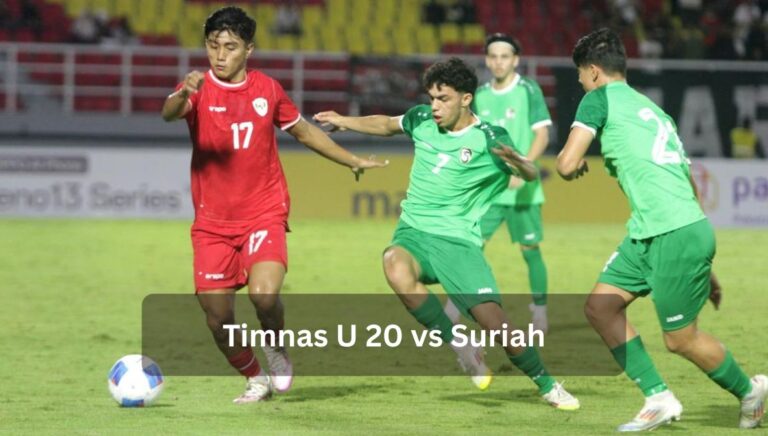 Timnas U 20 vs Suriah